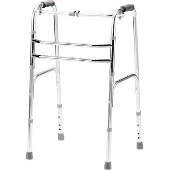 Chodítko pro seniory Meyra Chodítko čtyřbodové dvojfunkční skládací VCBP0031-2F