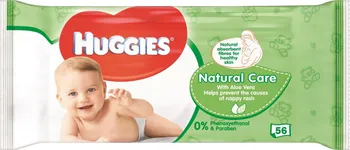 Dětský vlhčený ubrousek Huggies Natural Care vlhčené ubrousky 56 ks