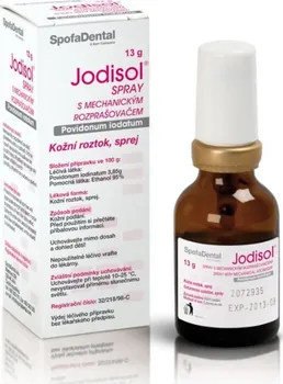Dezinfekce Jodisol Spray s rozprašovačem 13 g