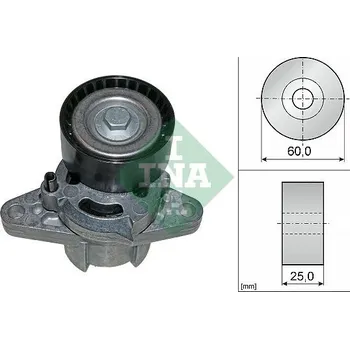 Napínák, žebrovaný klínový řemen INA 534 0271 10