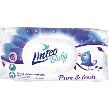 Dětská kosmetika Linteo Baby Pure & Fresh 80 ks