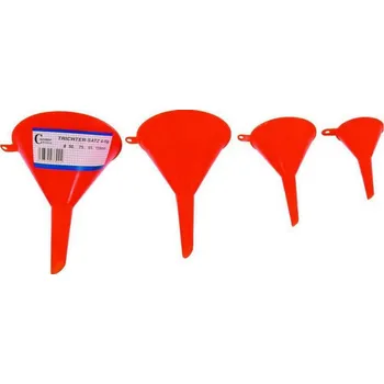 Olejový filtr Plastové trychtýře lejíky na vodu paliva oleje 4ks Condor