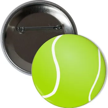 Odznáček s potiskem placka tenis