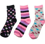 ponožky dívčí, 3pack, Pidilidi, PD0122, holka - 38-39