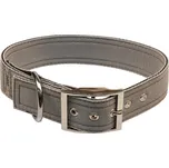 BAFPET nylonový obojek šedý 50 cm/4 cm