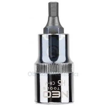 Gola hlavice Hlavice zástrčná 1/2", imbus, DIN 7422, NEO tools 19, délka 55 mm, balení 1 ks