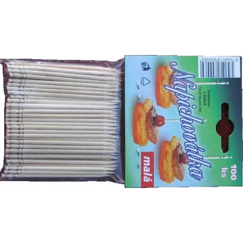 Párátko a napichovátko Napichovátka kulatá, ozdobná, 7 cm, 100 ks