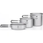 Titanová třídílná sada na vaření Keith Cook Set