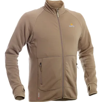 Pánská mikina Warmpeace Trevor Powerstretch sand M