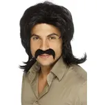 Smiffys Paruka 70s Guy černá