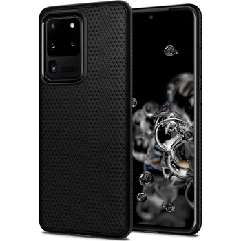 Pouzdro na mobilní telefon Spigen Liquid Air pro Samsung Galaxy S20 Ultra černý