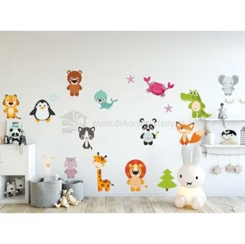Samolepící dekorace Samolepky na zeď - Zvířátka