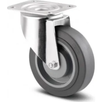 Dvoukolový ruční vozík Transportní kolečko PKT 100, otočné,plotna