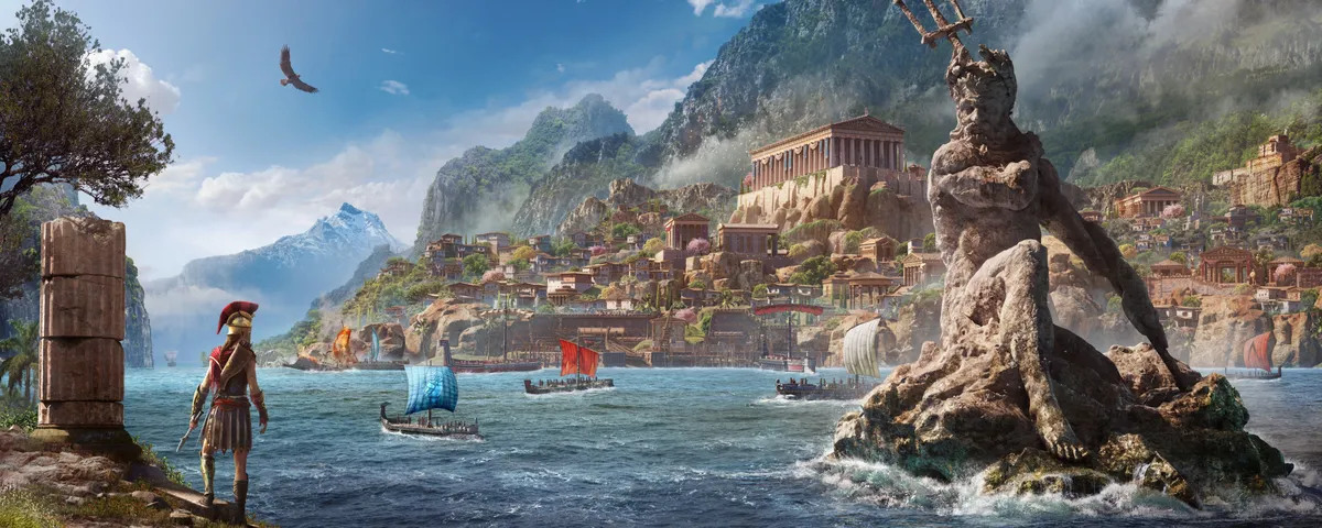 svět Assassins Creed Odyssey