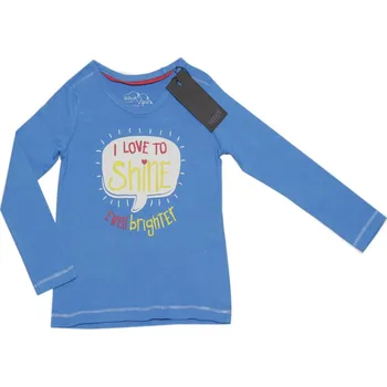 Chlapecké tričko Emoi Modré tričko s dlouhým rukávem Velikost: 98