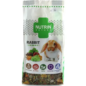 Krmivo pro hlodavce Kompletní krmivo pro králíky NUTRIN NATURE 750 g