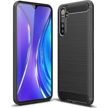Pouzdro na mobilní telefon Pouzdro TVC Carbon pro Realme X2/Realme XT Barva: Černá