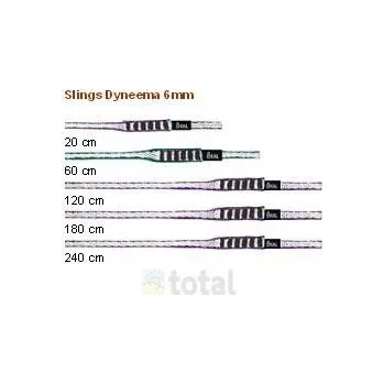 Jištění Beal šitá smyce dyneema 10mm 120cm -