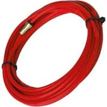 Příslušenství ke svářečce Abicor Binzel Teflonová trubička - červená - pro drát 1,0 - 1,2 mm 3m