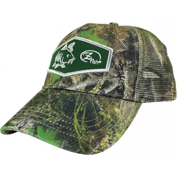 Rybářské oblečení Zfish Carp Camo Cap