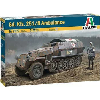 Plastikový model Italeri Sd.Kfz. 251/8 Ambulance 1:72