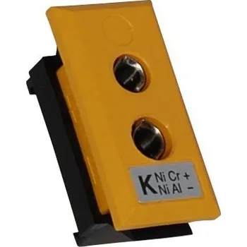 OSTATNÍ Termočlánkový konektor žlutý - panel