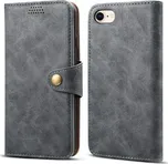 Lenuo Leather pro Apple iPhone 8/7 šedé