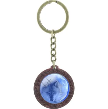 Klíčenka vlk (27) (Přívěšek na klíče vlk)