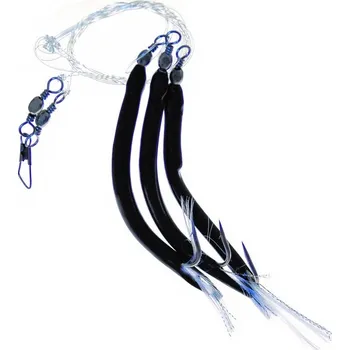 Umělá nástraha ICE fish - Trubička 12/0 černá