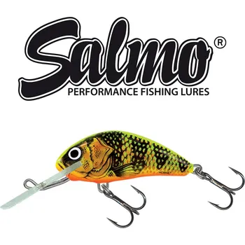 Salmo - Wobler Hornet floating 5cm - Gold Fluo Perch