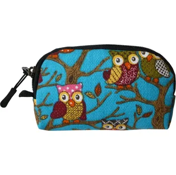 Cestovní taška Peněženka kingwear 14 modrá sovy