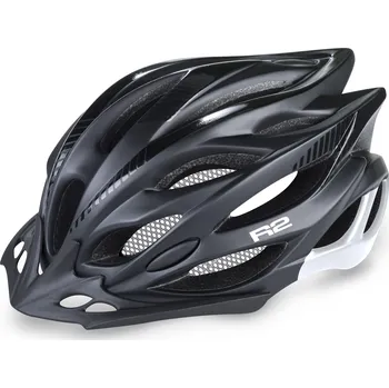 Cyklistická přilba Cyklistická helma R2 WIND ATH01Q S Černo-bílá 2022