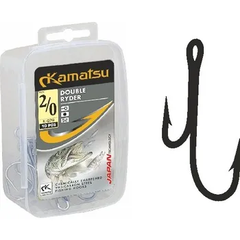 Rybářský háček Kamatsu - Dvojháčky Double Ryder speciál K-079 vel : 4