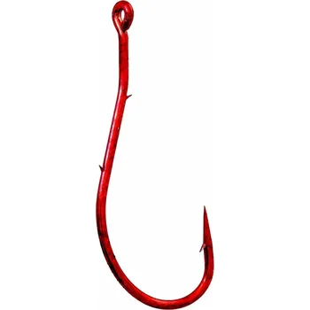 Rybářský háček ICE fish - Mořské háčky RED vel : 12/0 - 5ks