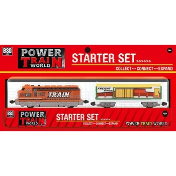 BSQ Power Train World Lokomotiva a vagón Vláček a vláčkodráha BSQ Power Train World Lokomotiva a vagón