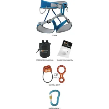 Úvazek Rock Empire lezecký set Premium osma