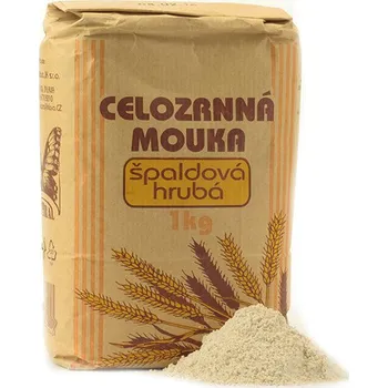 Mouka Natural Jihlava Celozrnná špaldová hrubá 1 kg