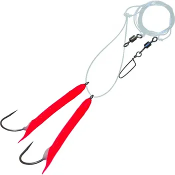 Nástraha ICE fish - Kreveta 1 - 8/0 - 160cm - 2ks