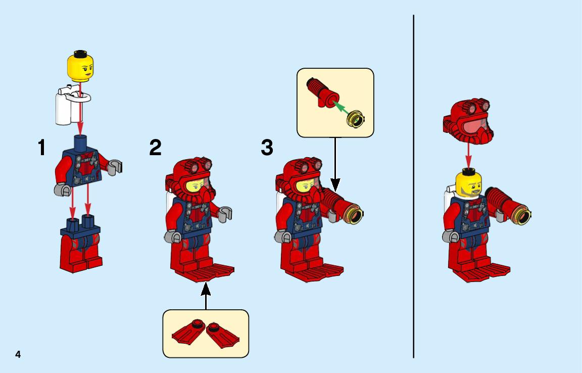 N Vod Na Stavbu Ralo Klece Lego City Oce Nsk Pr Zkumn Lo