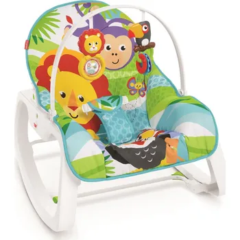 Fisher-Price Sedátko od miminka po batole Zvířátka z džungle