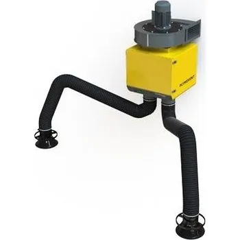 Průmyslový vysavač PLYMOVENT Filtrační jednotka DualGo - 2m + 2m (dvě hadicová ramena)