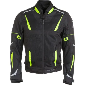 Moto bunda OCEAN 2v1 - černá textilní moto bunda INFINE - 3XL