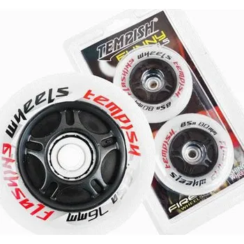 Kolečko k in-line bruslím Tempish Flashing 76x24 85A sada koleček 2ks