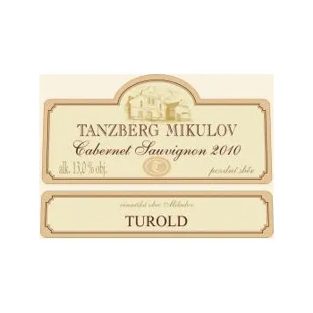 Víno Akce ihned Tanzberg Cabernet Sauvignon 2010 pozdní sběr 0,75 L suché moravské červené víno