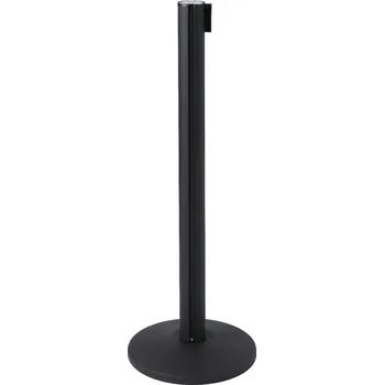 Informační tabulka Bariéra, 2,7m výsuvný pásek, lesklá černá