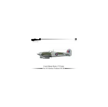 Plastikový model 1/72 Hawker Typhoon NF IB Night Fighter Prototype