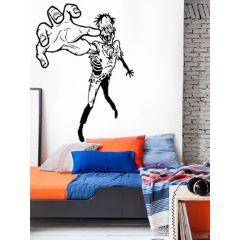 Samolepící dekorace Samolepka na zeď Zombie (dekorace na zeď)