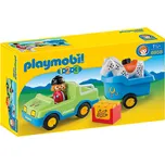 Playmobil 1.2.3 6958 Auto s koňským…