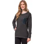 horsefeathers Dámské triko mate l/s top (washed black)