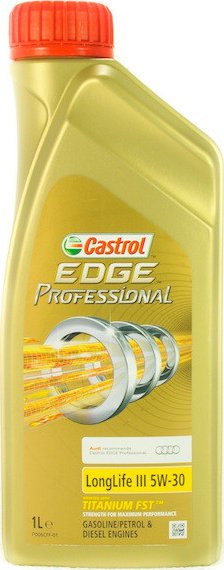Castrol Edge Titanium Fst Professional Longlife Iii 5w 30 Castrol Edge Titanium FST Professional Longlife III 5W-30 od 239 Kč